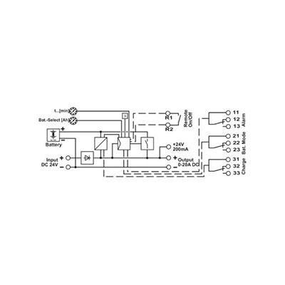 На фото: ИБП Phoenix Contact QUINT UPS quint-dc-ups/24dc/20 